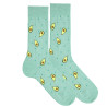 Chaussettes homme en coton recyclé avocat AGAVE