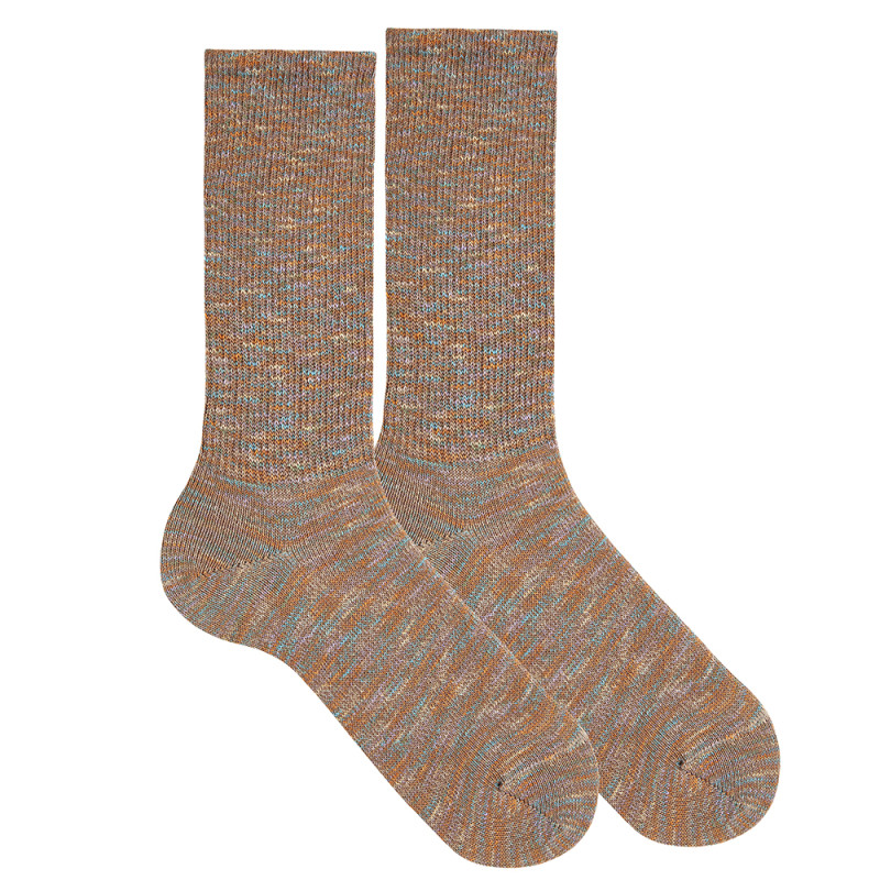 Chaussettes homme en coton bio avec filimprimé VISON