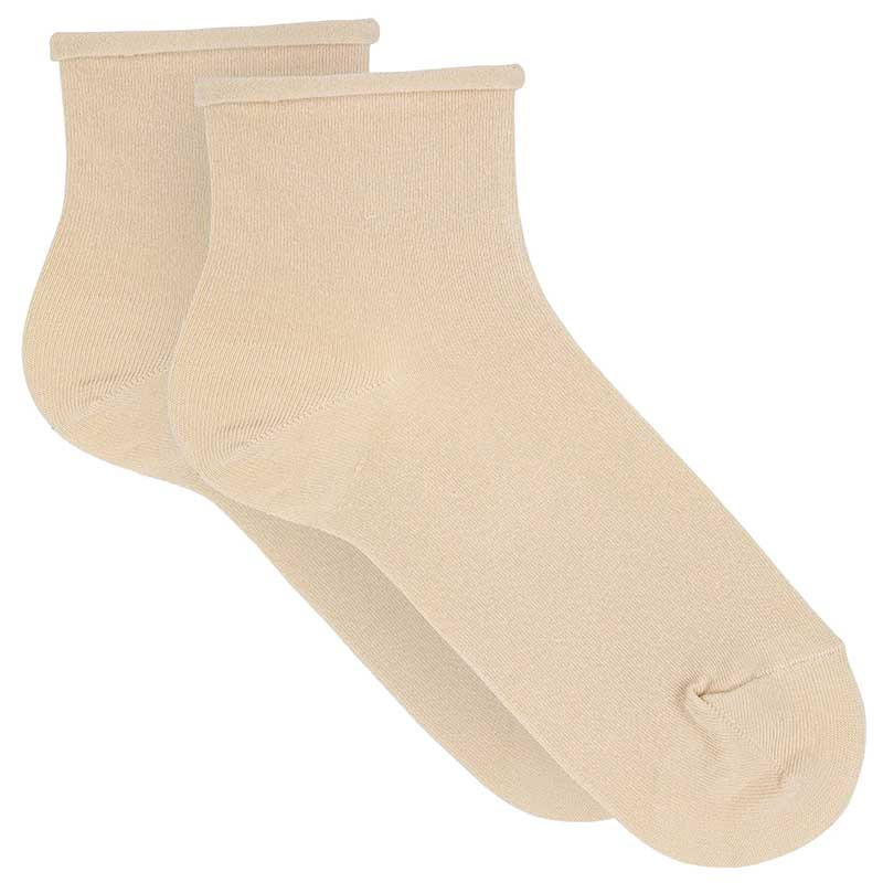 Socquettes repos femme en modal avec poign roulé LIN