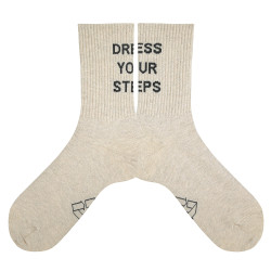 Chaussettes femme côtelées...