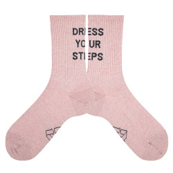 Chaussettes femme côtelées...