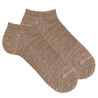 Fantasmini donna in cotone bio con filostampato VISONE