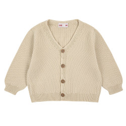 Carigan en tricot point riz...