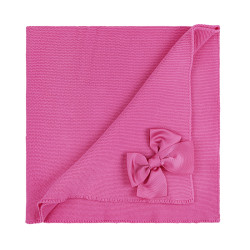 Garter stitch shawl with...