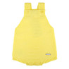 Garter stitch baby rompers LIMONCELLO