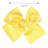 Pinza para el cabello con enorme lazo grogrén LIMONCELLO