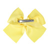 Pinza para el cabello con enorme lazo grogrén LIMONCELLO