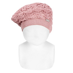 Basco traforato zigzag ROSA...