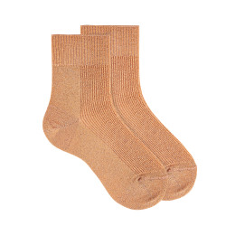 Calcetines canalé con hilo...