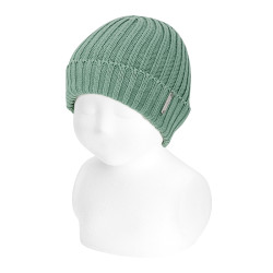 Gorro canalé para bebé JADE