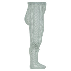 Collants ajourés perle et...