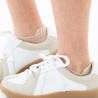 Chaussettes invisibles unies en bambou