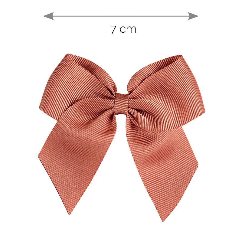 Fermaglio capelli con fiocco grosgrain NOUGAT