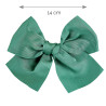 Pinza para el cabello con enorme lazo grogrén JADE
