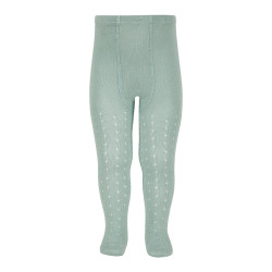 Collants perle ajourés avec...