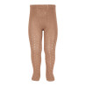 Leotards perlé amb calat de punts i espiga lateral NOUGAT