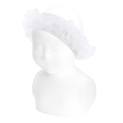 Cappello punto legaccio in...