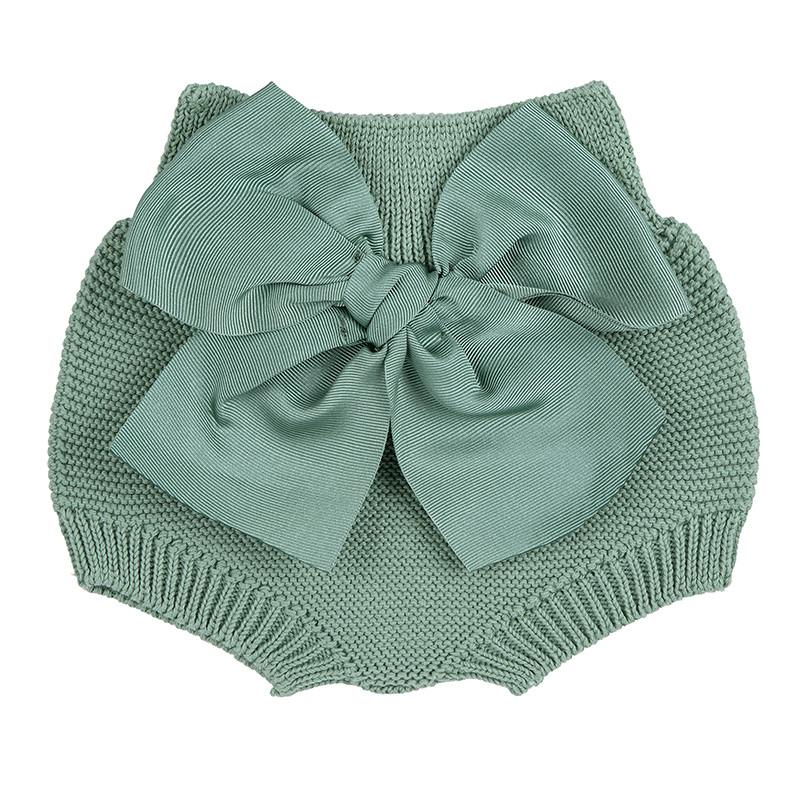 Culotte punto legaccio e fiocco grosgrain JADE