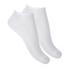 Women plain ankle socks WHITE