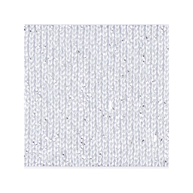 Women rib ankle socks with metallic yarn