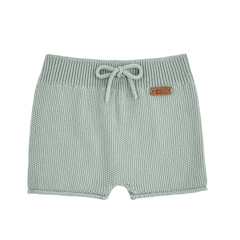 Shorts jogger en point de riz BRUME