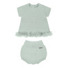 Ensemble tulle (pull evasé et culotte) BRUME