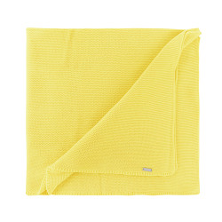 Garter stitch shawl LIMONCELLO