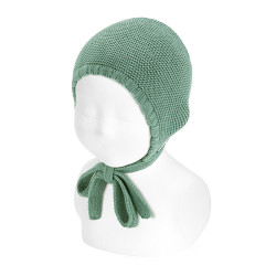 Classic garter stitch...
