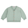 Cardigan à point riz pour garçon BRUME