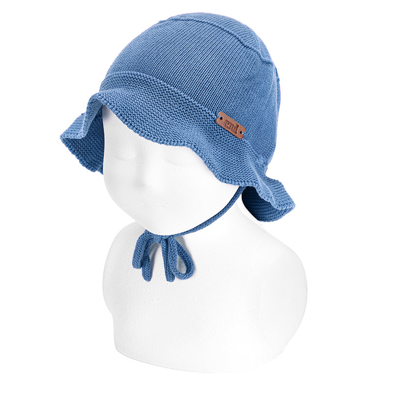 Gorro de algodón AZUL FRANCIA