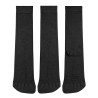 Men bamboo plain stitch barefoot socks