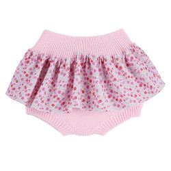 Culotte with gathered...