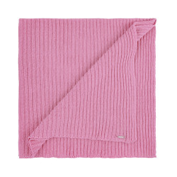 Rib cotton shawl PETAL