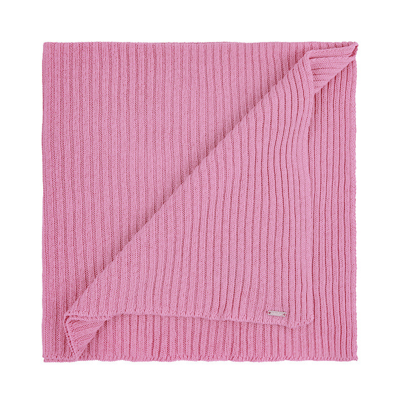 Rib cotton shawl PETAL