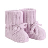 Baby rib booties PEARL