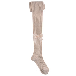 Collants côtelées lurex...