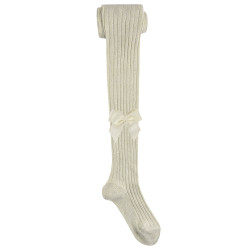 Bright rib tights with...