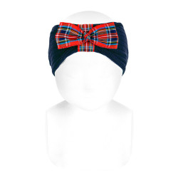 Ribbed headband with...