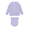 Set a coste (maglione + culotte) MADREPERLA