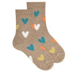 Merino wool-blend socks...