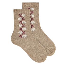 Merino wool-blend socks...