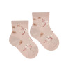 Calcetines flores liberty ROSA EMPOLVADO