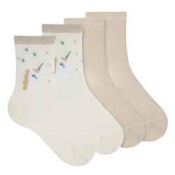 Pack: 1 pair unicorn + 1...