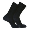 Calcetines antipresión algodón hombre NEGRO