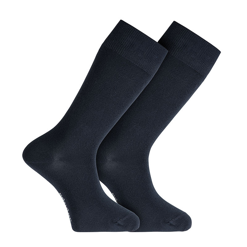 Chaussettes repos home modal hiver BLEU MARINE
