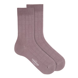 Check textured socks for...