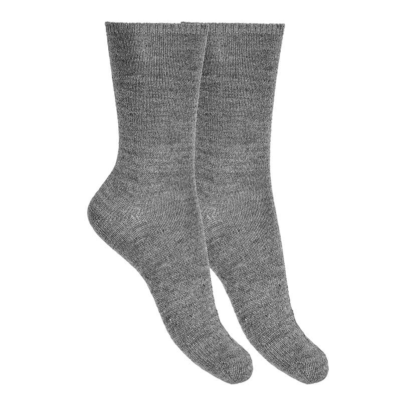 Merino wook-blend wonan socks LIGHT GREY