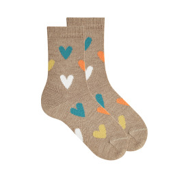 Chaussettes femme mélange...