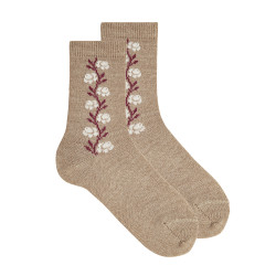 Chaussettes femme mélange...