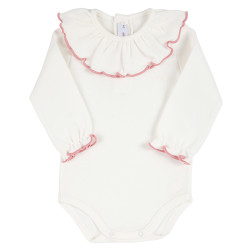 Heart embroidery body with...